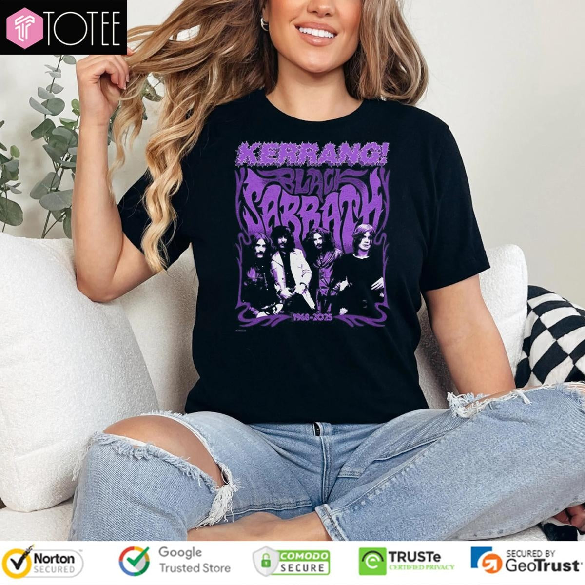 Black Sabbath X Kerrang 1968-2025 T-shirt