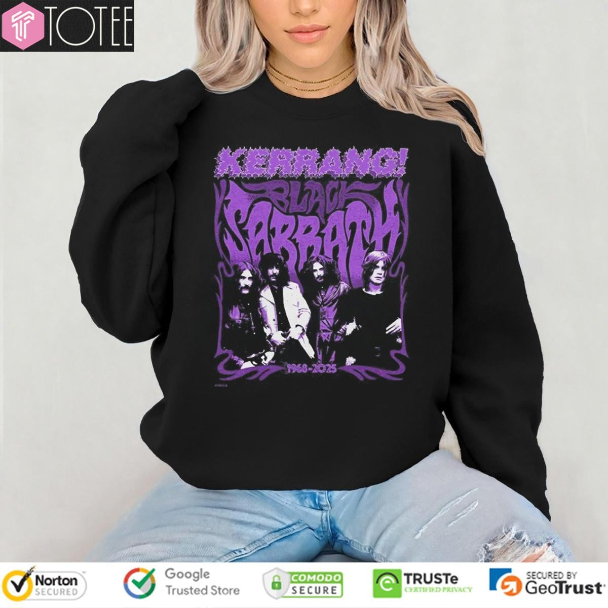 Black Sabbath X Kerrang 1968-2025 T-shirt