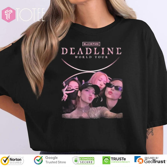 Blackpink Deadline Tour 2025 Selfie T-shirt