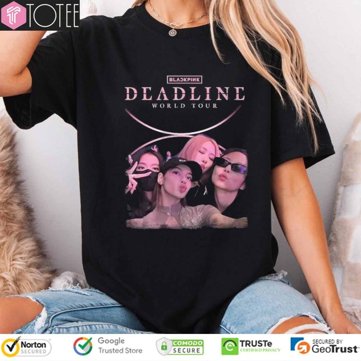 Blackpink Deadline Tour 2025 Selfie T-shirt