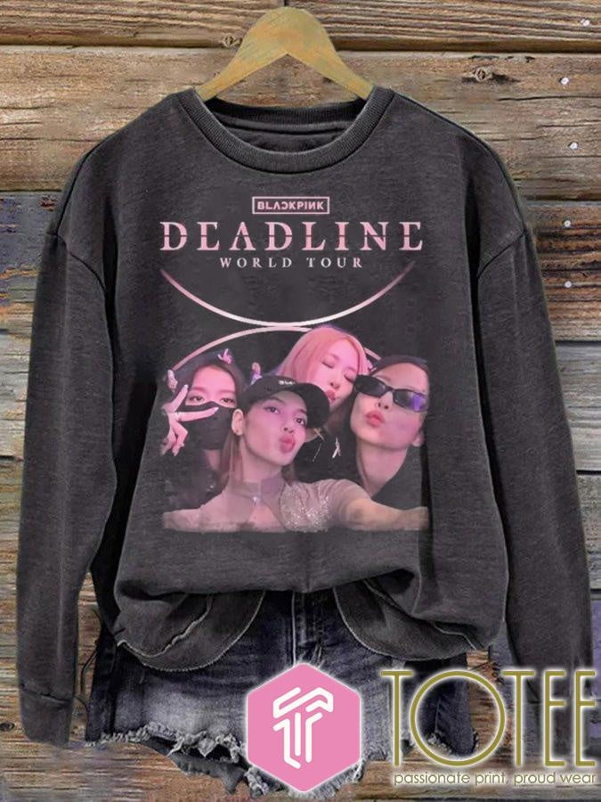 Blackpink Deadline Tour 2025 Selfie T-shirt