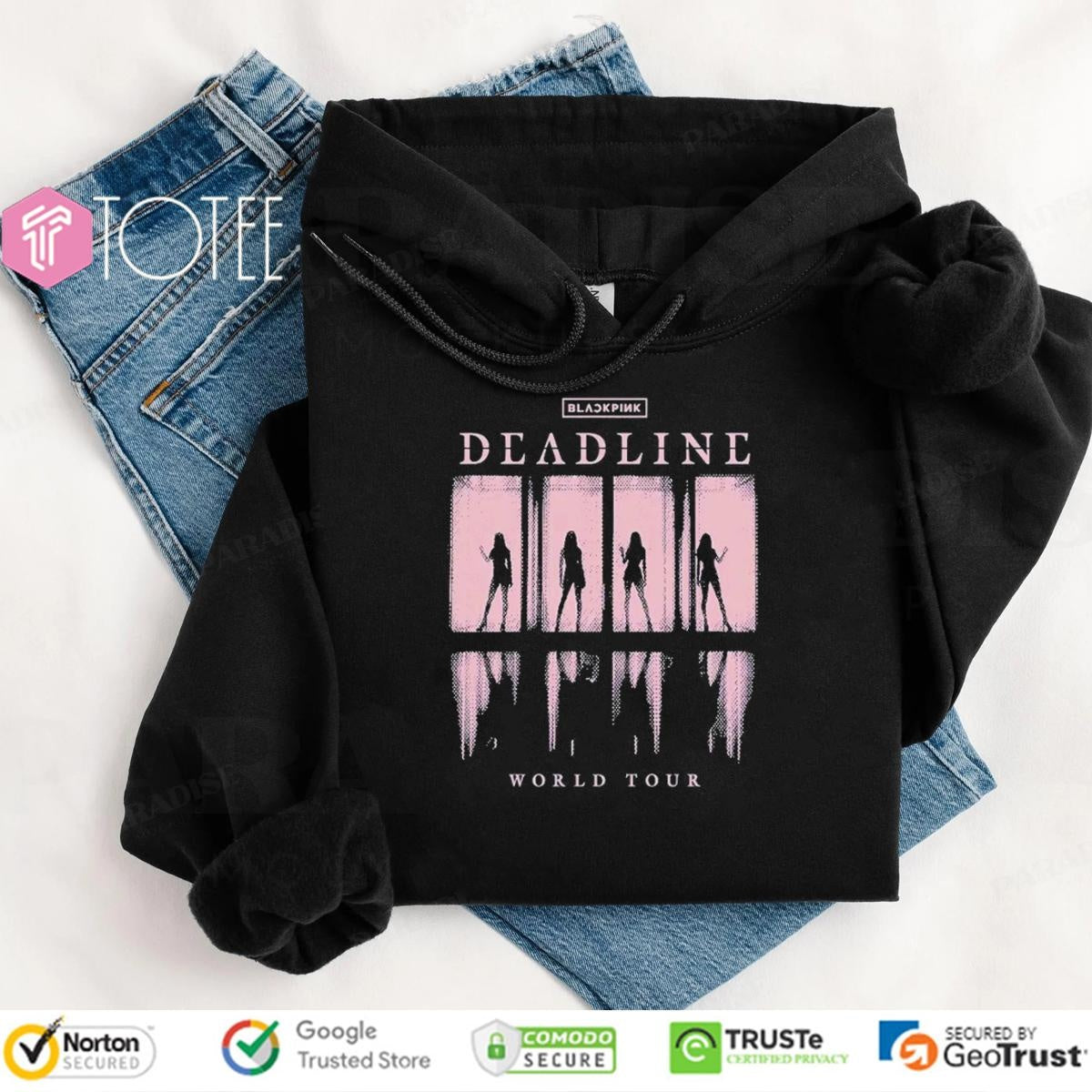 Blackpink Deadline World Tour 2025 Blackpink In Your Area Graffiti Concert T-shirt