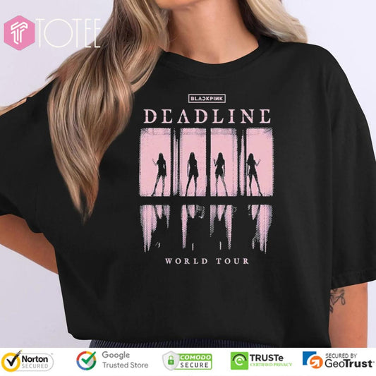 Blackpink Deadline World Tour 2025 Blackpink In Your Area Graffiti Concert T-shirt