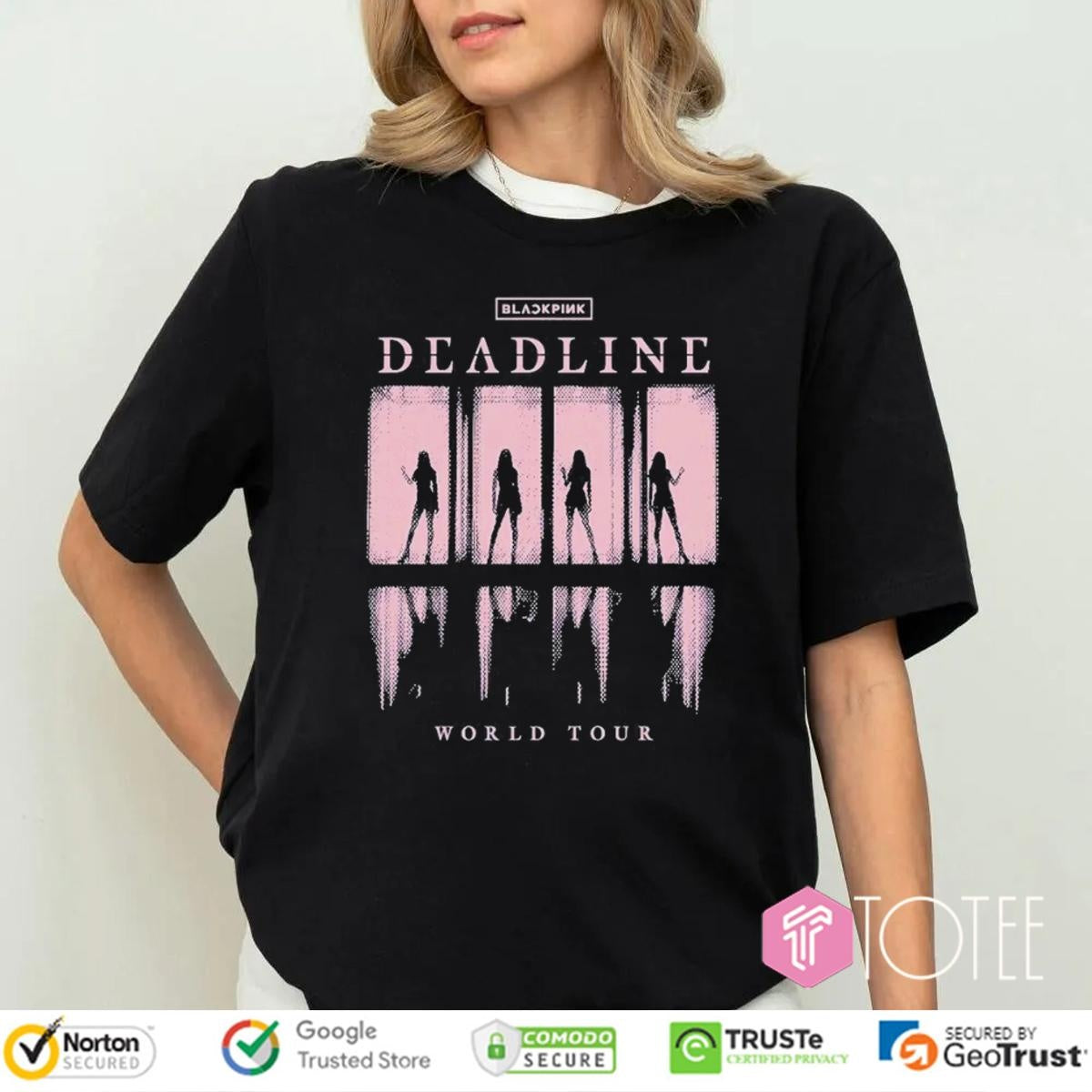 Blackpink Deadline World Tour 2025 Blackpink In Your Area Graffiti Concert T-shirt