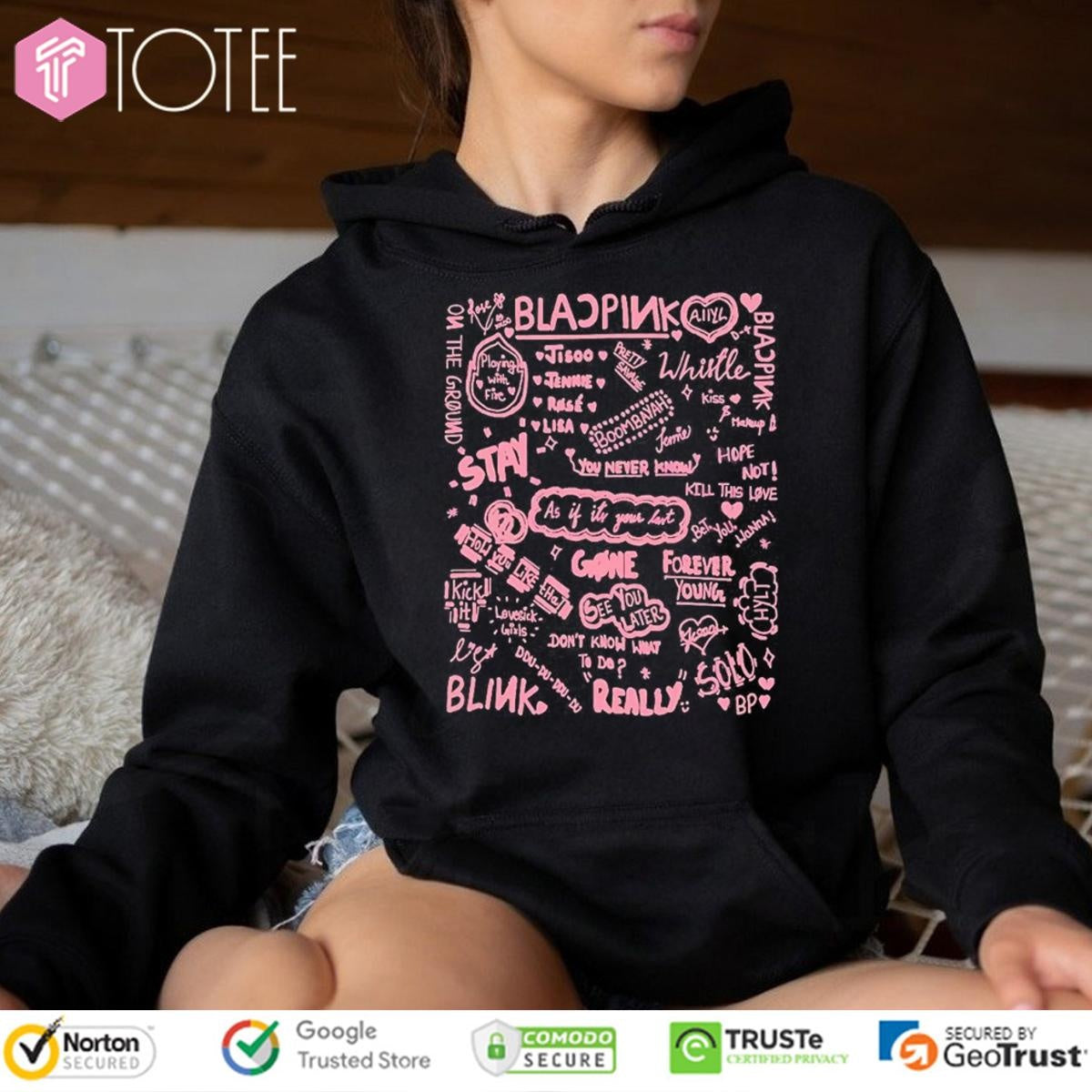 Blackpink Song List World Tour 2025 Kpop Fan Art T-shirt