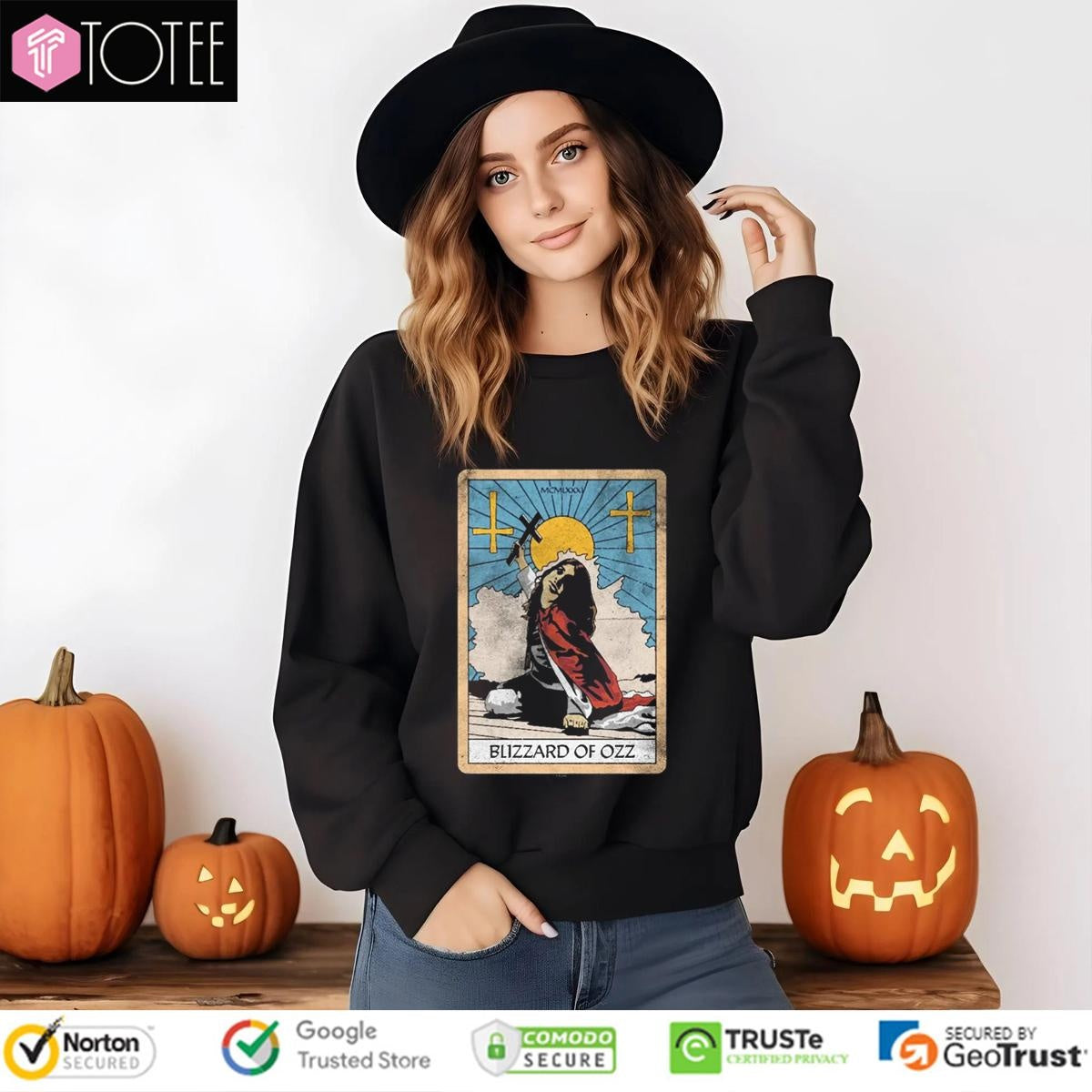 Blizzard Of Ozz Tarot Card Vintage T-shirt