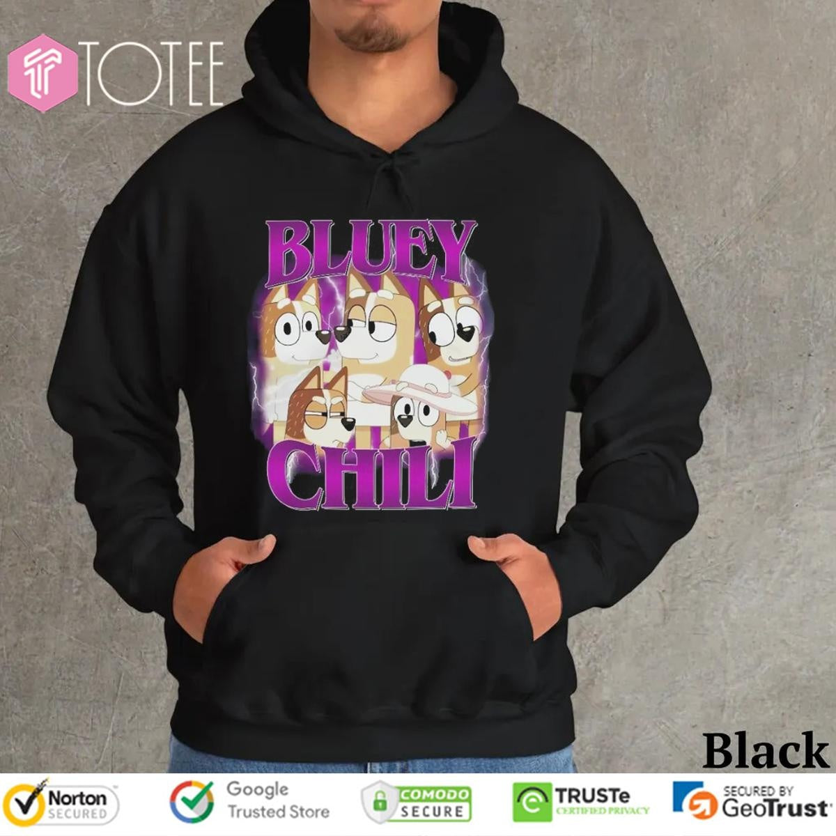 Bluey Chilli Vintage Bootleg T-shirt