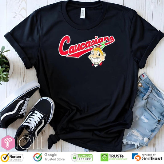 Bomani Jones Caucasians Chief Wahoo T-shirt