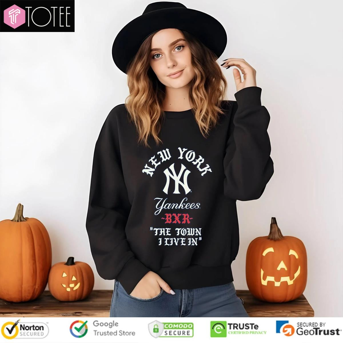 Born X Raised New York Yankees Bxr The Town I Live In T-shirt