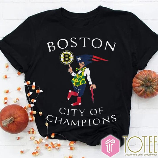 Boston Sports Teams City Of Champions T-shirt