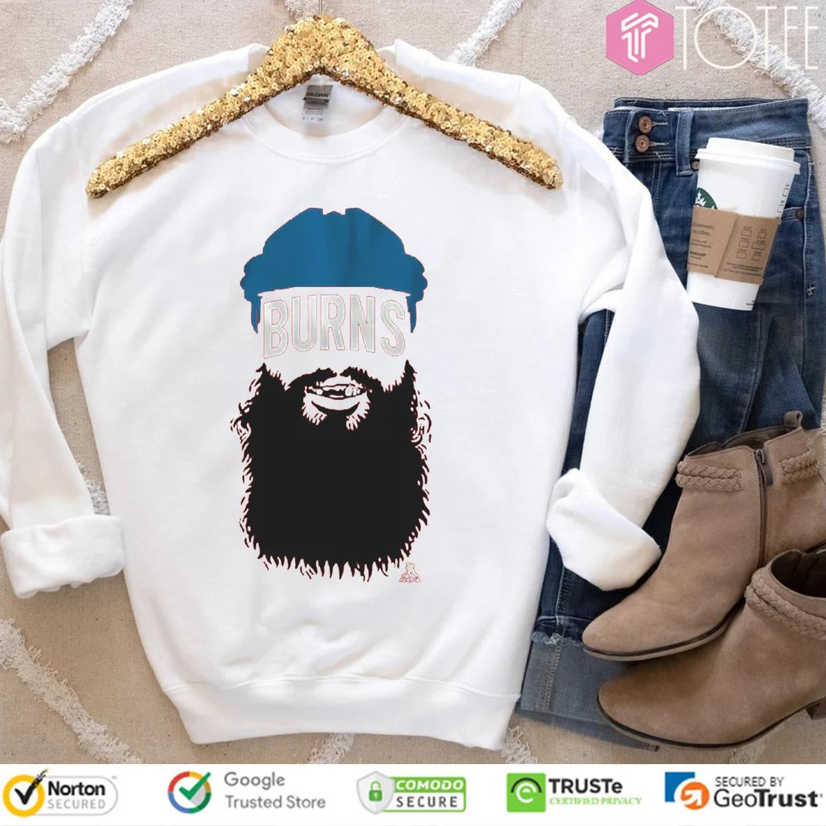 Brent Burns Carolina Beard Colorado Avalanche T-shirt