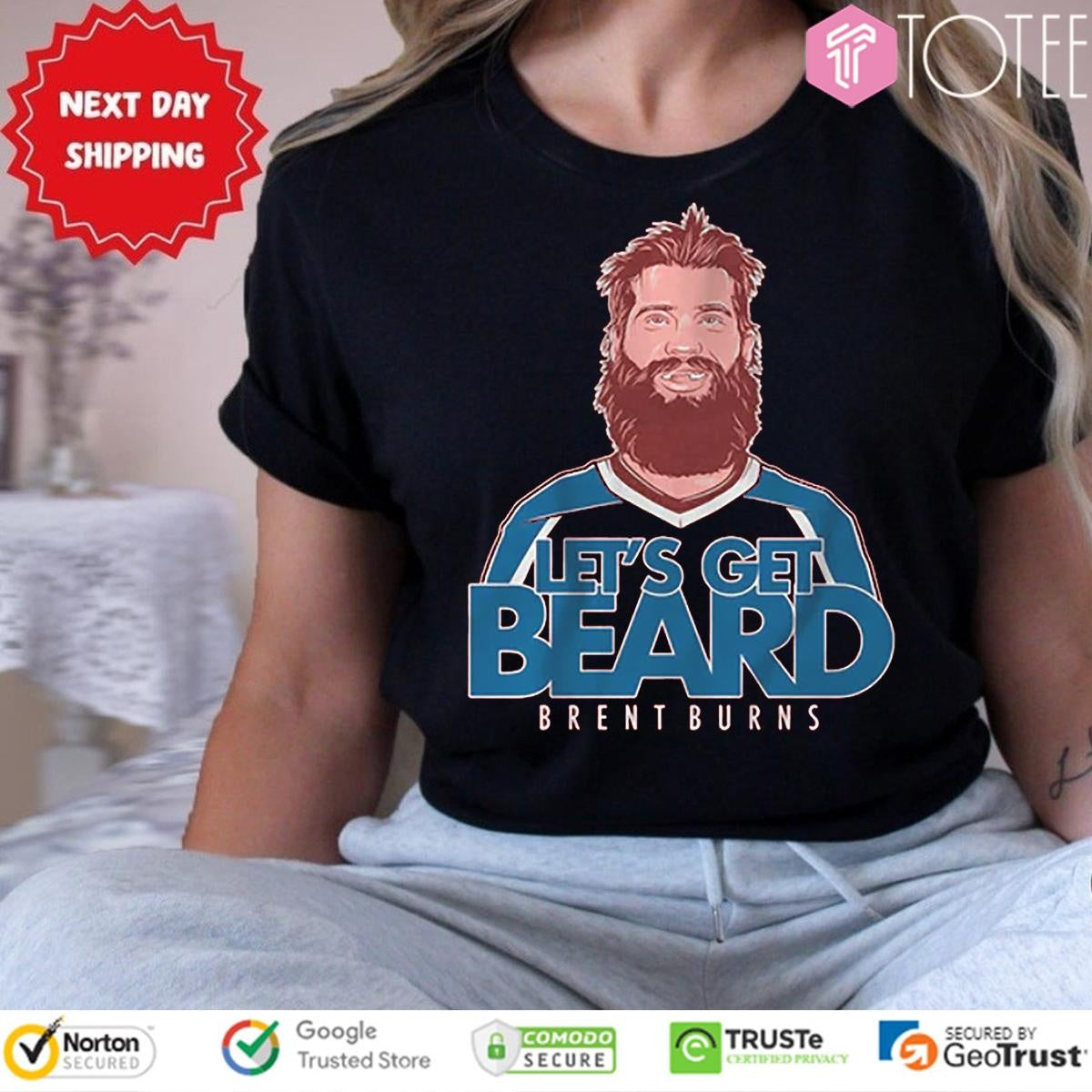 Brent Burns Lets Get Beard Colorado Avalanche T-shirt