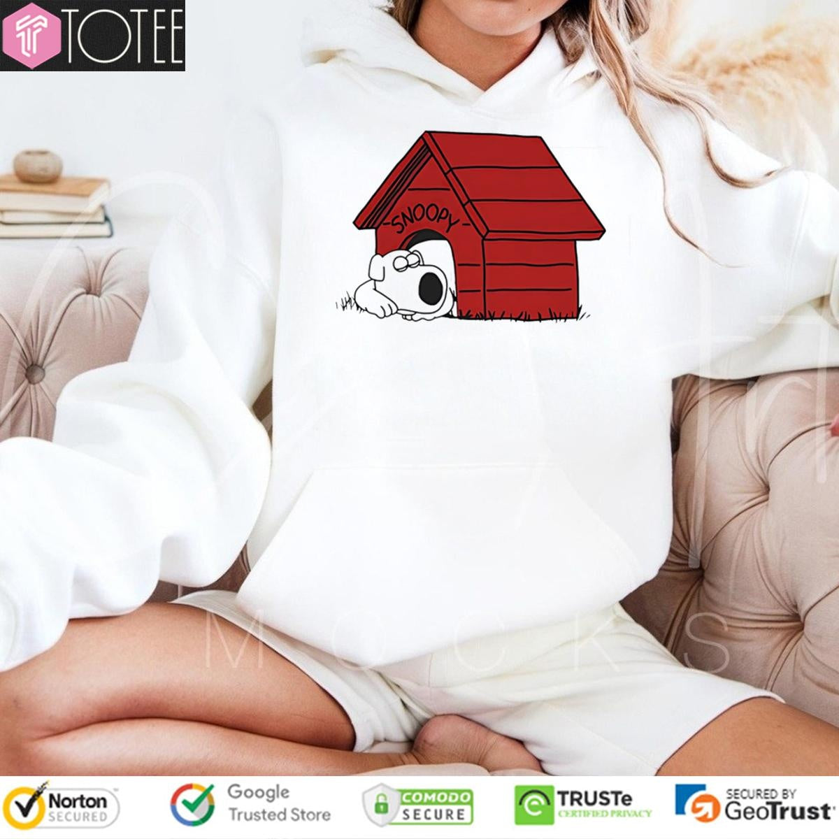 Brian Griffin Sleep Snoopy House T-shirt