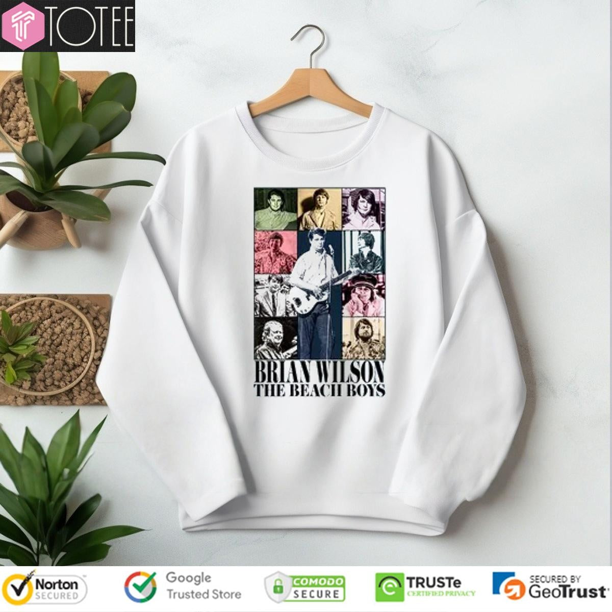 Brian Wilson The Beach Boys Ver Eras Tour T-shirt