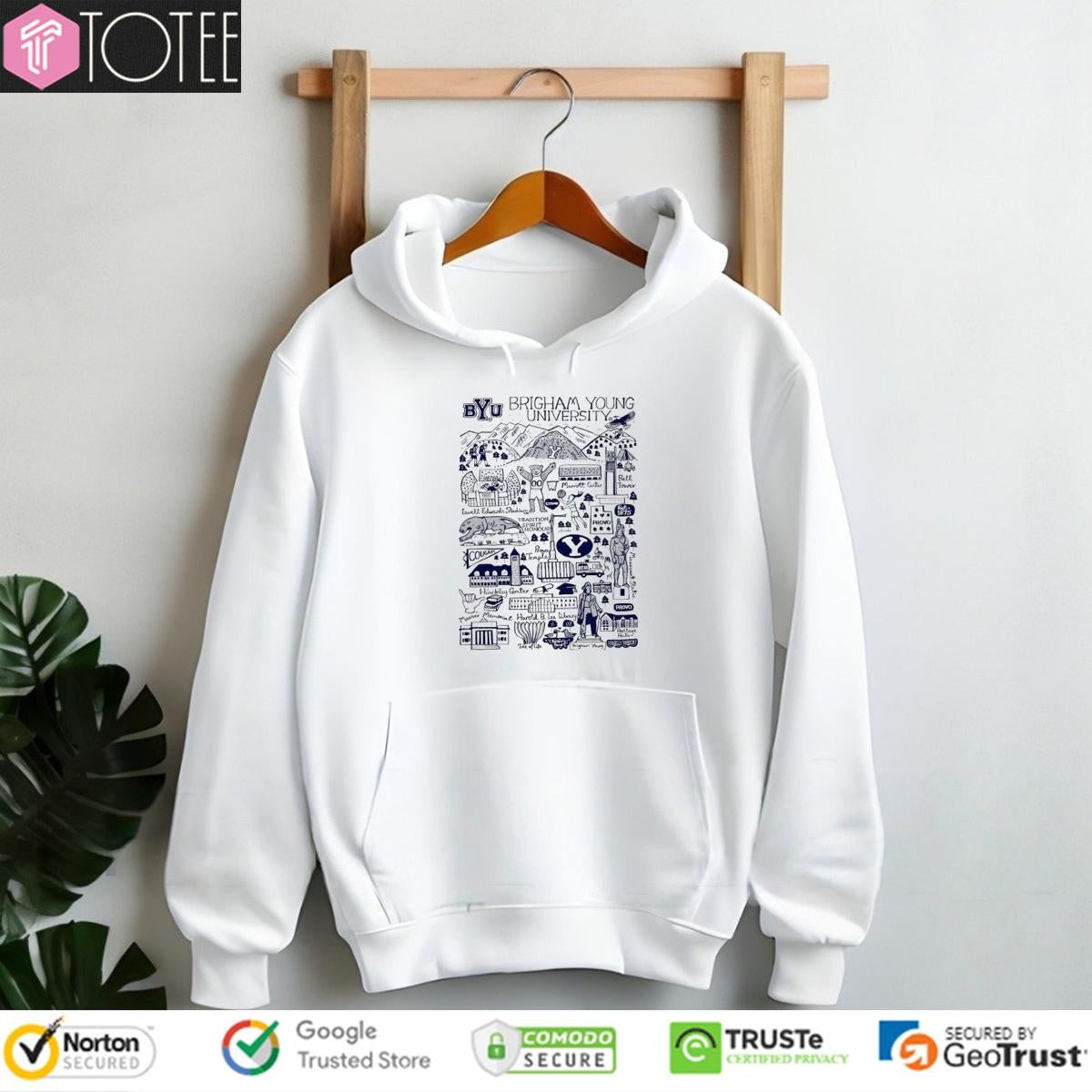 Brigham Young University Art Illustration T-shirt