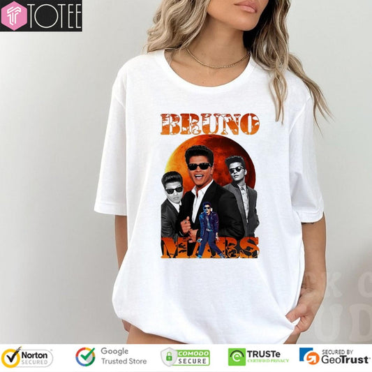 Bruno Mars Graphic Vintage Bootleg T-shirt