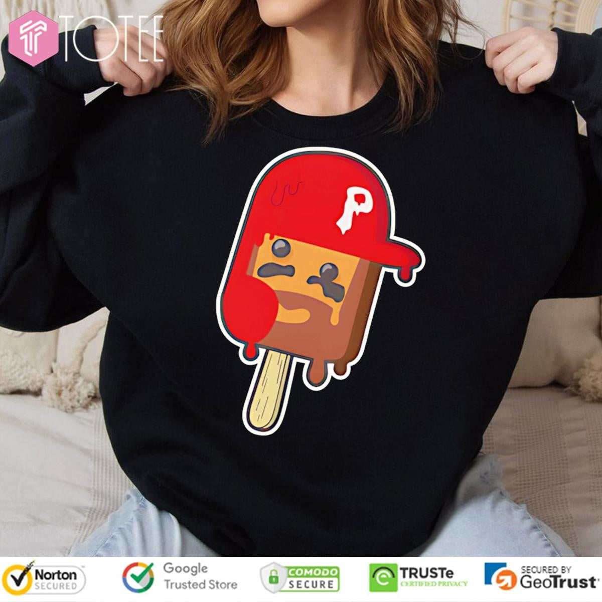 Bryce Pop Ice Cream Baseball Parody Bryce Harper Philadelphia Phillies T-shirt