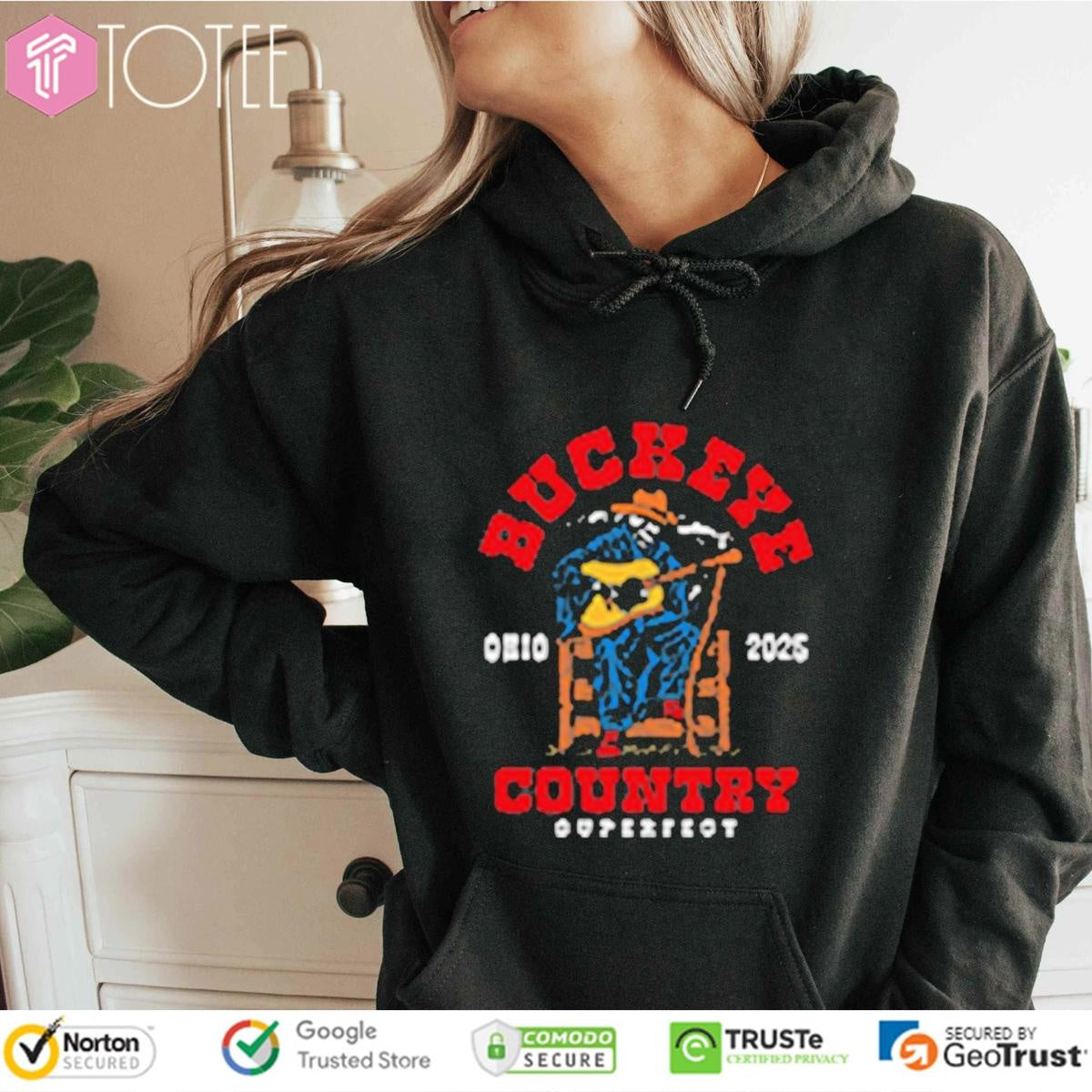 Buckeye Country Superfest Grim Reaper Guitar Ohio 2025 T-shirt