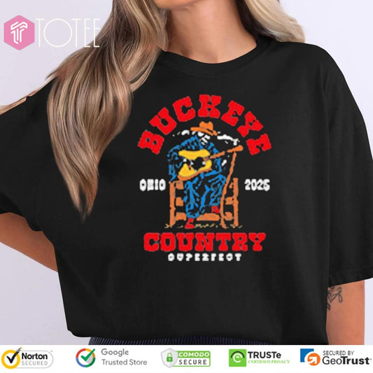 Buckeye Country Superfest Grim Reaper Guitar Ohio 2025 T-shirt
