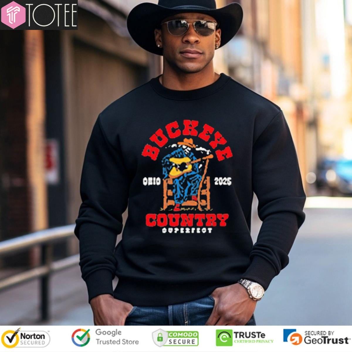 Buckeye Country Superfest Grim Reaper Guitar Ohio 2025 T-shirt