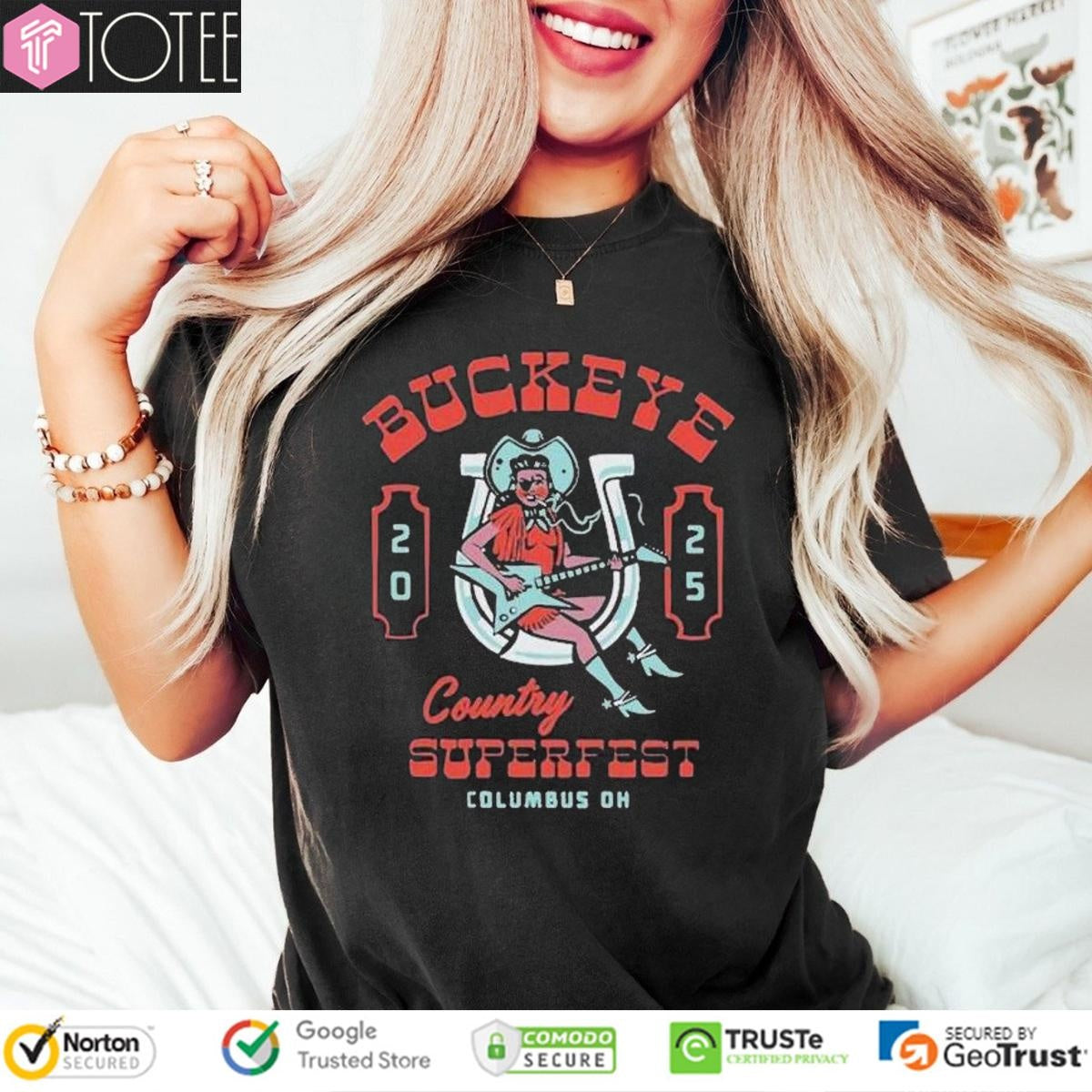 Buckeye Country Superfest June 21 2025 Columbus Ohio T-shirt
