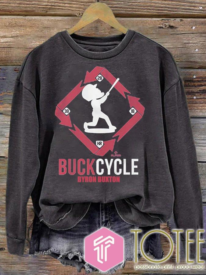 Byron Buxton Buckcycle Minnesota Twins Baseball T-shirt