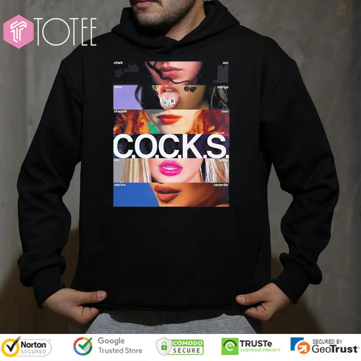 C.O.K.S. Charli Xcx Olivia Rodrigo Chappell Roan Kim Petras Sabrina Carpenter T-shirt