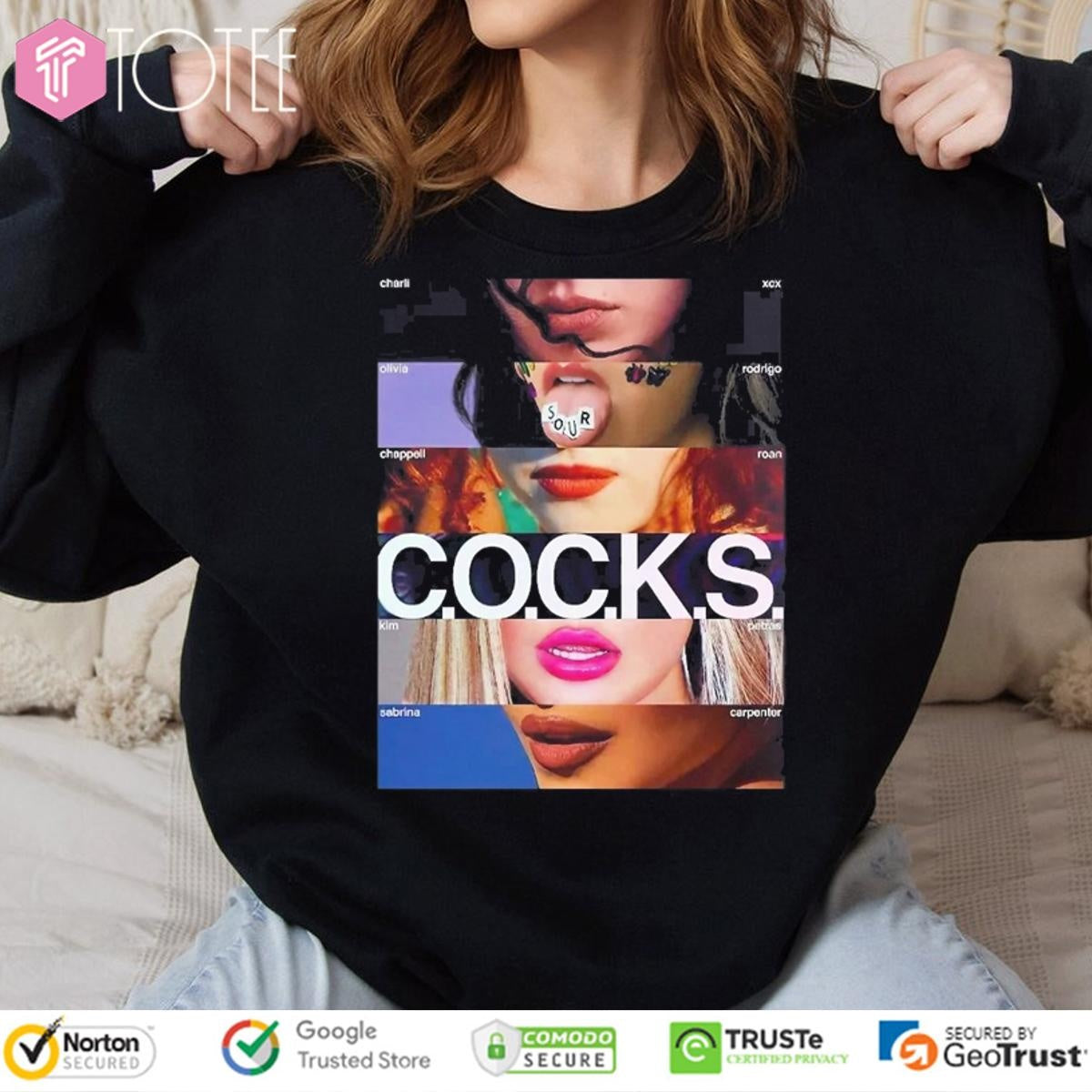 C.O.K.S. Charli Xcx Olivia Rodrigo Chappell Roan Kim Petras Sabrina Carpenter T-shirt