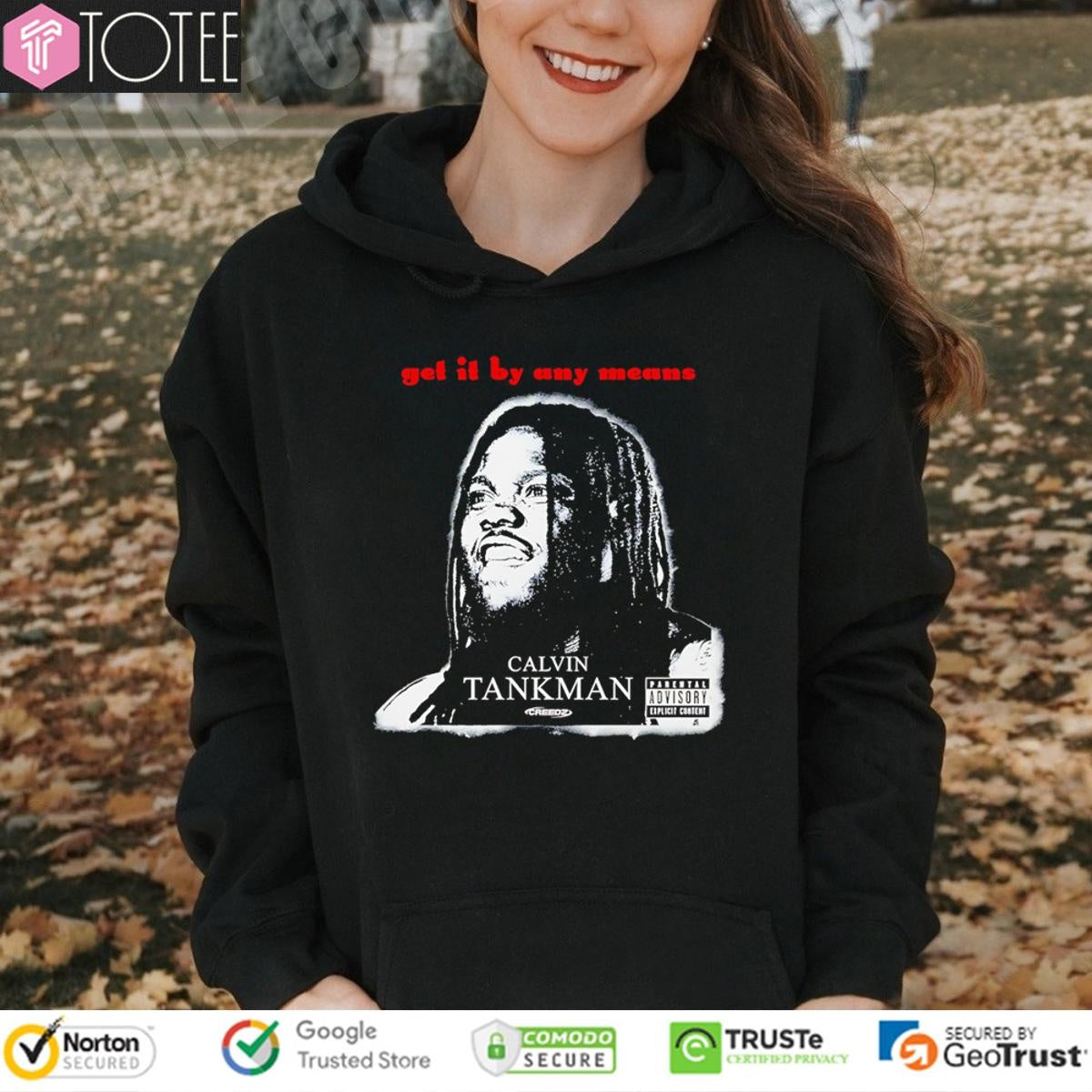 Calvin Tankman Get It By Any Means Creeds T-shirt