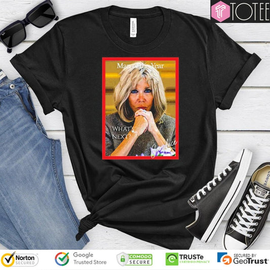 Candace Owens Brigitte Macron Man Of The Year Time Magazine T-shirt