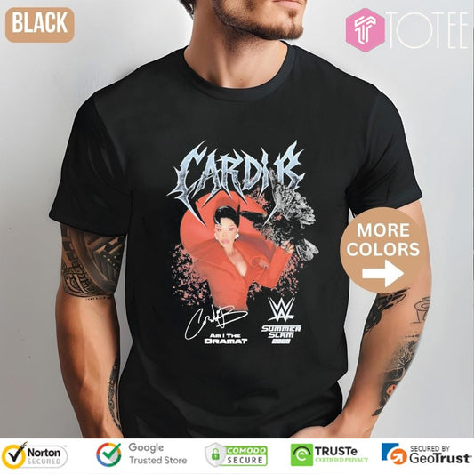 Cardi B Am I The Drama Summer Slam 2025 Signature T-shirt