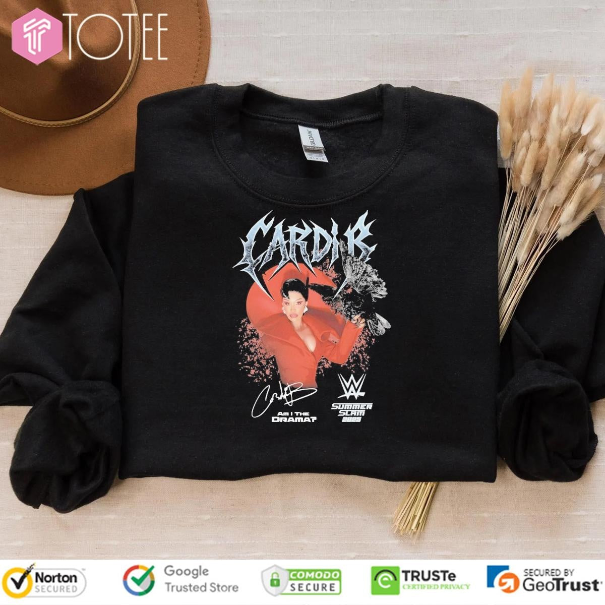 Cardi B Am I The Drama Summer Slam 2025 Signature T-shirt