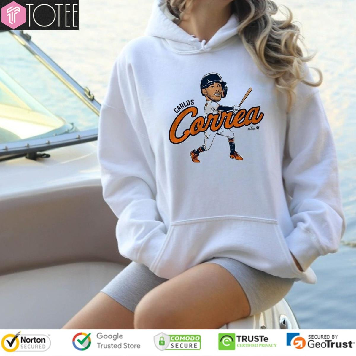 Carlos Correa Houston Astros Ver Cartoon T-shirt