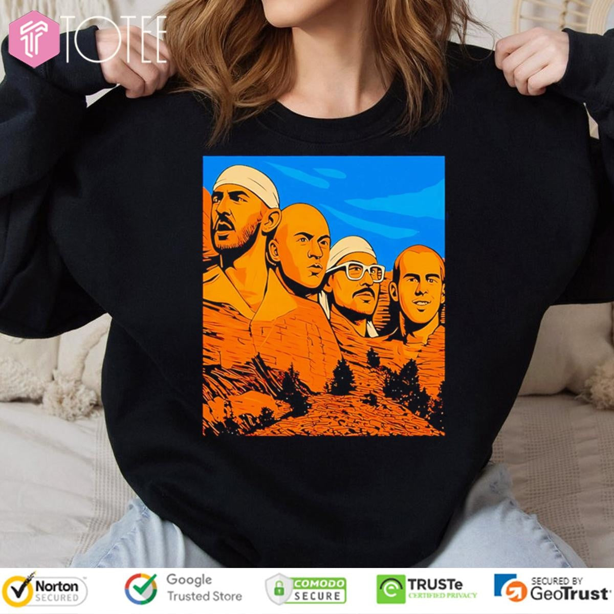Caruso Mount Mt Rushmore T-shirt