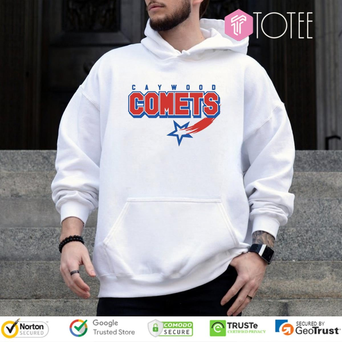 Caywood Comets Elementary School Logo T-shirt