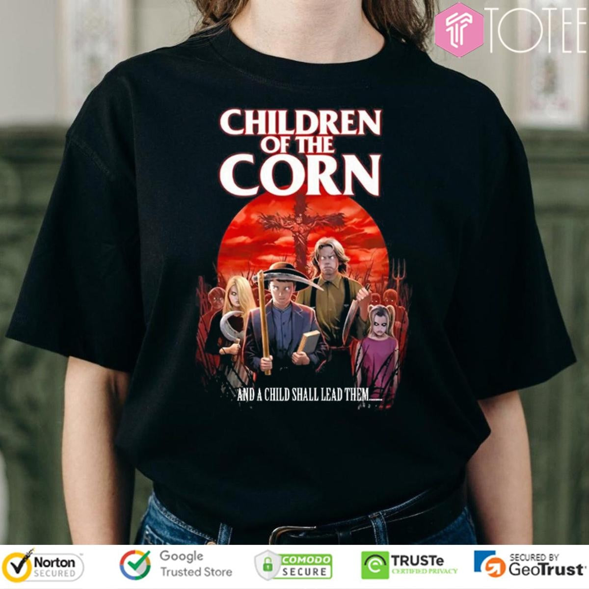 Children Of The Corn And A Child Shall Lead Them Horror Movie T-shirt