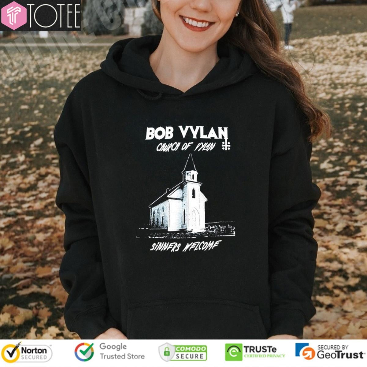 Church Of Vylan Sinner Welcome Bob Vylan Band T-shirt