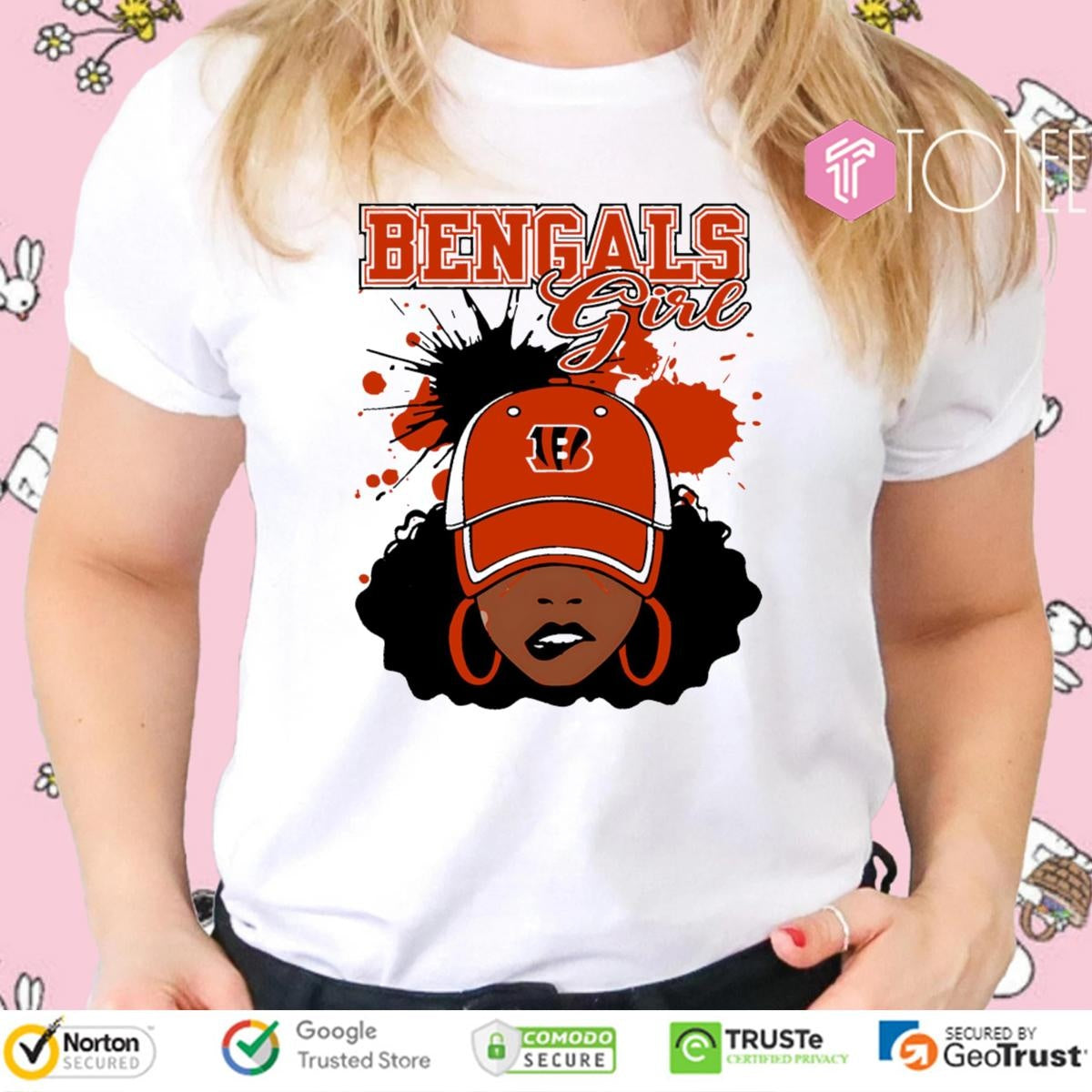 Cincinnati Bengals African Girl T-shirt