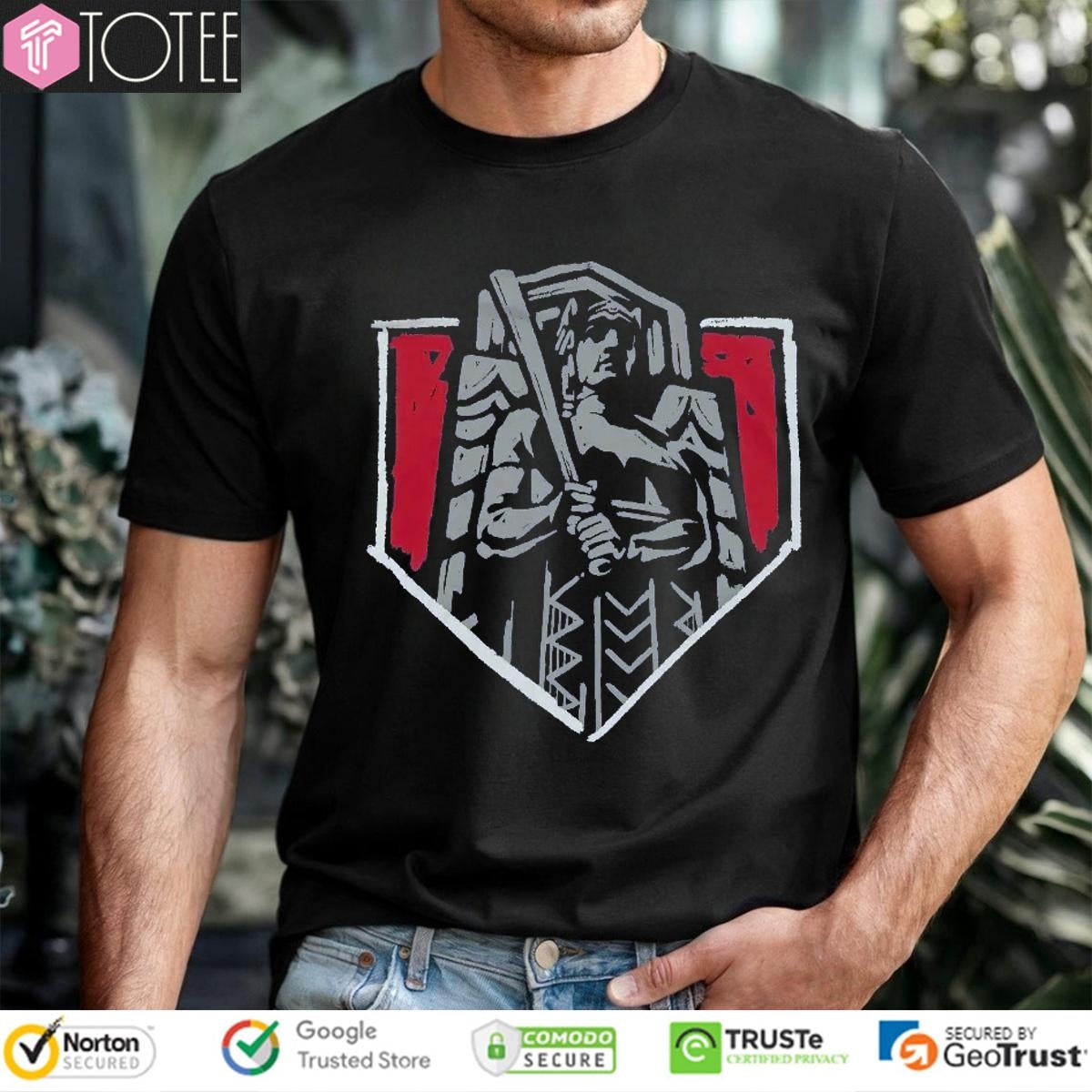 Cleveland Home Plate Guardian Baseball T-shirt