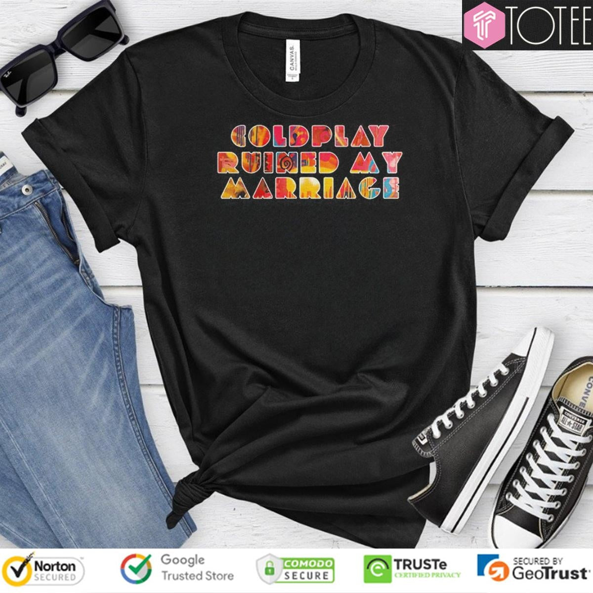 Coldplay Ruined My Marriage T-shirt