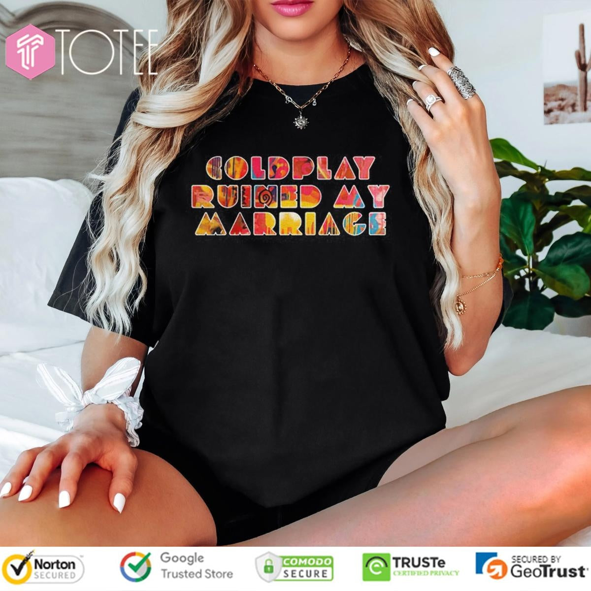 Coldplay Ruined My Marriage T-shirt