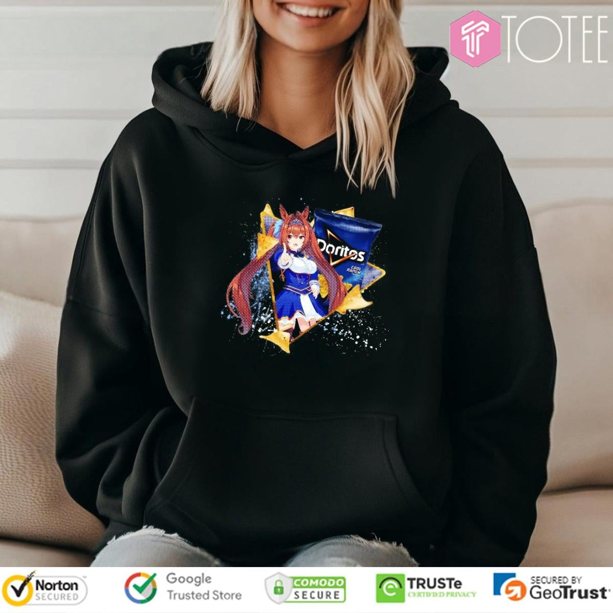 Daiwa Scarlet Uma Musume Pretty Derby Doritos Cool Ranch Flavored Tortilla Chips T-shirt