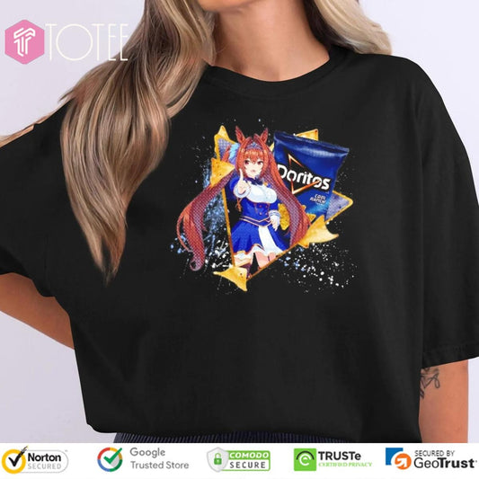 Daiwa Scarlet Uma Musume Pretty Derby Doritos Cool Ranch Flavored Tortilla Chips T-shirt
