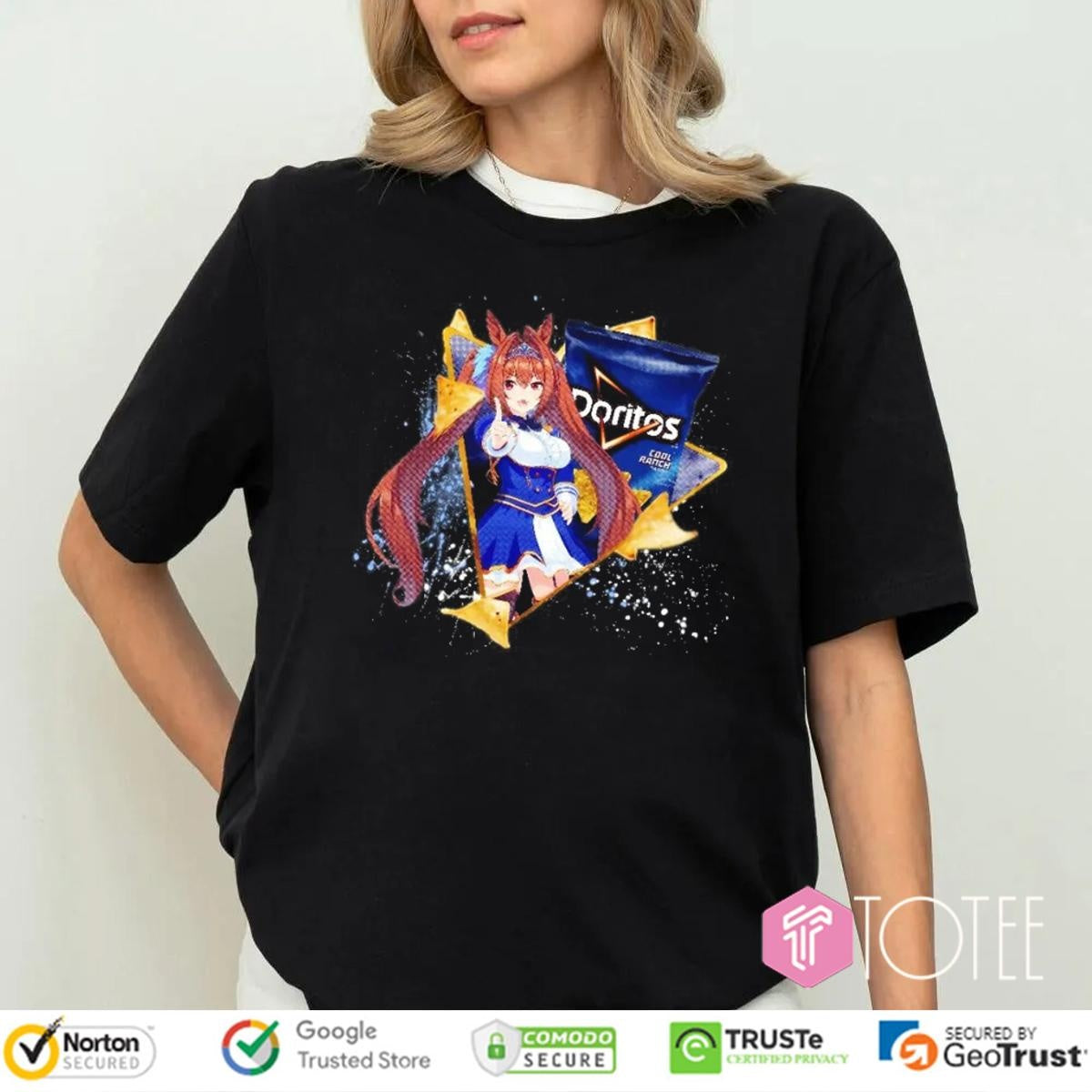 Daiwa Scarlet Uma Musume Pretty Derby Doritos Cool Ranch Flavored Tortilla Chips T-shirt