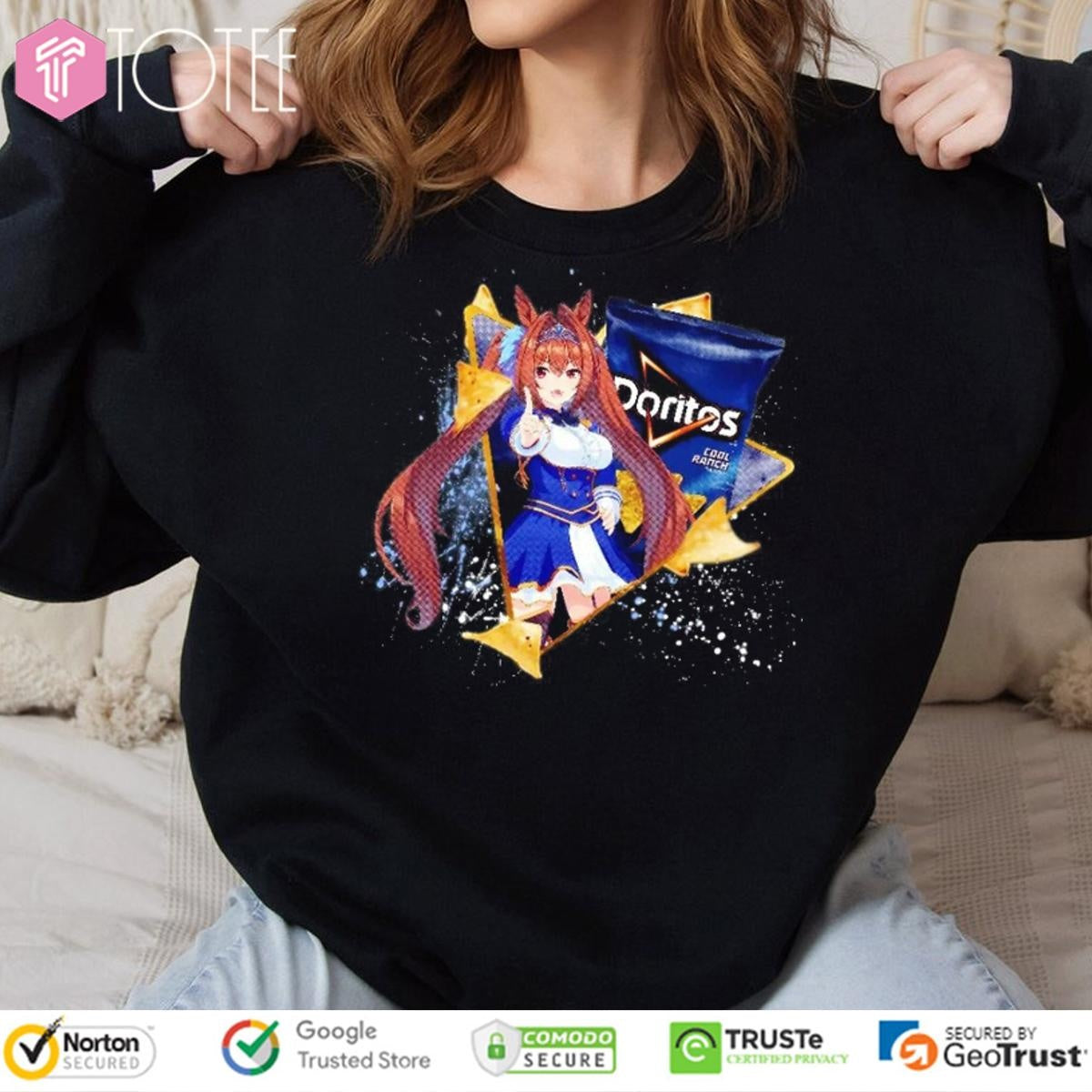 Daiwa Scarlet Uma Musume Pretty Derby Doritos Cool Ranch Flavored Tortilla Chips T-shirt