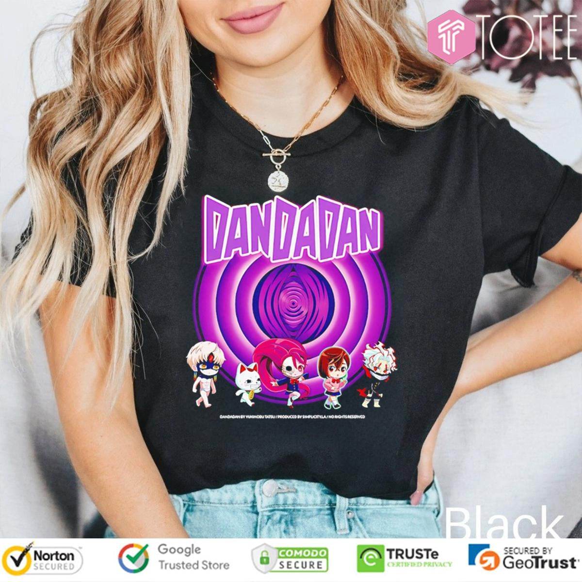 Danda-Toons Dandadan Characters T-shirt