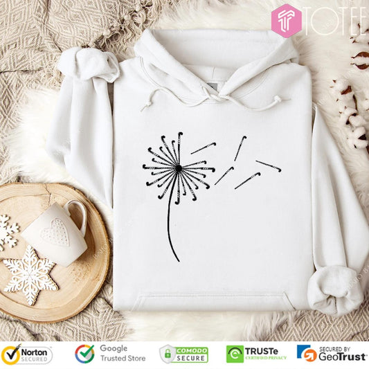 Dandelion Flower Hockey Stick T-shirt