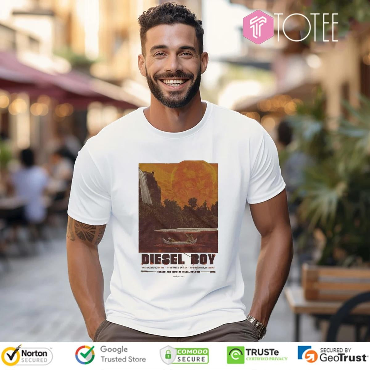 Diesel Boy Us Tour November 2025 Vintage T-shirt