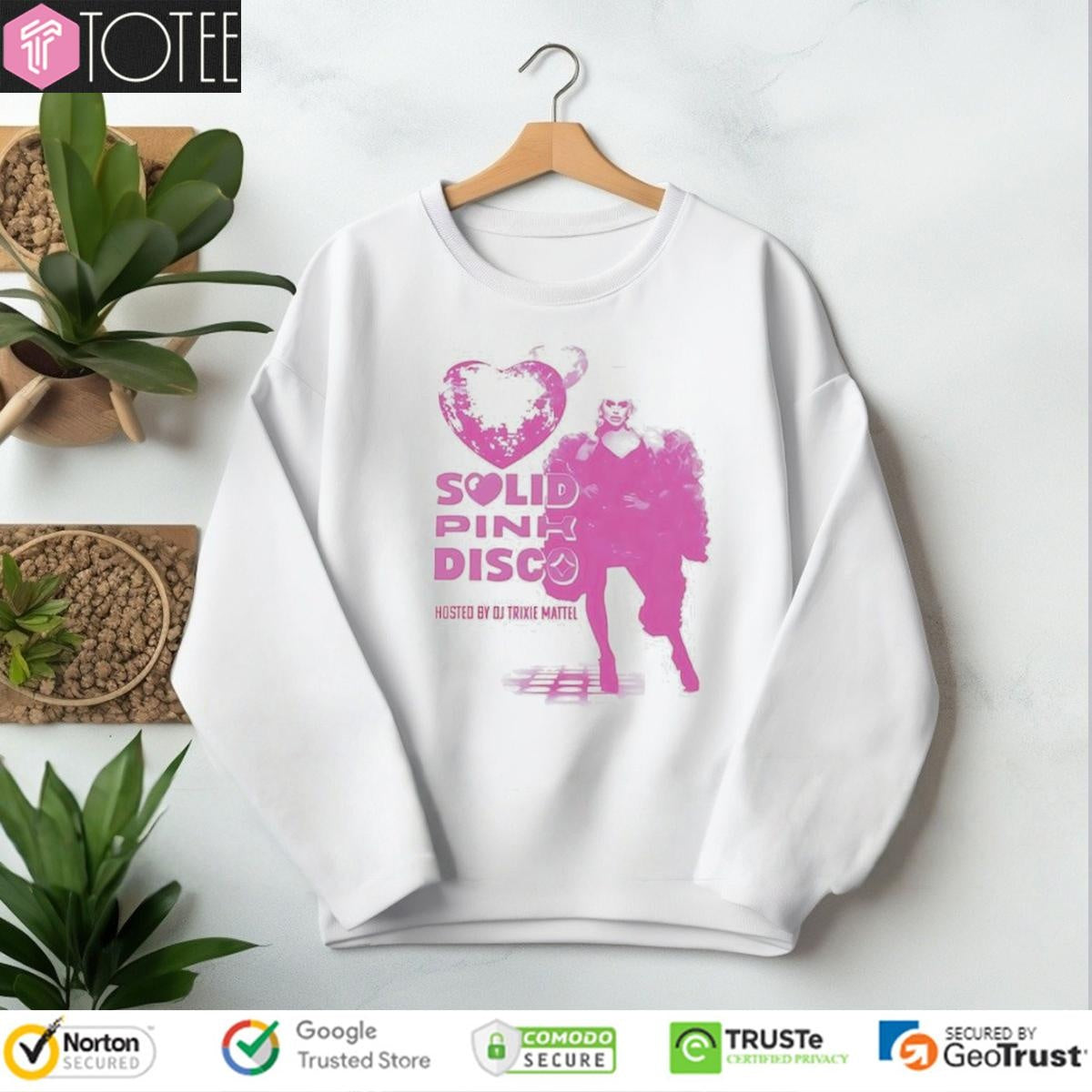 Dj Trixie Mattel Solid Pink Disco T-shirt