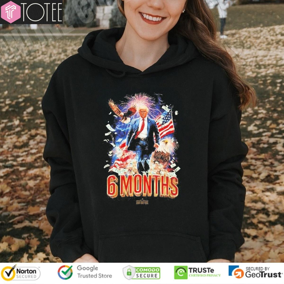 Donald Trump 6 Months Golden Age 2025 T-shirt